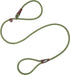 Friends Forever Extremely Durable Dog Rope Leash, Premium Quality Training Slip Lead, Reflective, 6 Feet, Olive
