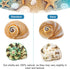 5PCS Hermit Crab Shells, Natural Sea Conch Size 2.1" - 2.8" for Hermit Crab Supplies and Beach Decoration