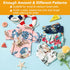 Weewooday 4 Pieces Small Pet Summer T-Shirts, Hawaii Style Floral Pet Dog Shirt for Beach Seaside Puppy (Floral Style,