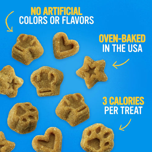 6 oz (Pack 8) Blue Dog Bakery Perfect Trainers, Mini Dog Training Treats, Soft & Chewy, Made w/USA Beef, Healthy