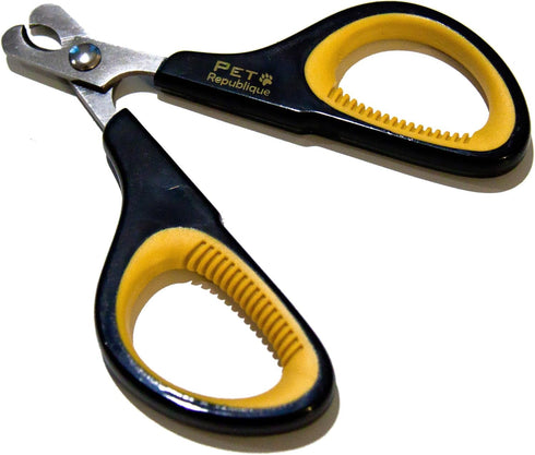 Cat Nail Clippers by Pet Republique | Professional Stainless-Steel Claw Trimmer for Cats, Kittens, and Small Animals