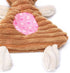 Comtim No Stuffing Dog Toys with Squeaker - Durable Chew Toys for Small Dogs & Puppies, Rabbit & Elephant