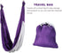 ZELUS Aerial Yoga Swing Sling Kit Set with 2 Extensions Straps and Ceiling Mounting Equipment