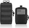 FUNANASUN 2 Pack Tactical Molle Pouches, Compact Water-Resistant EDC Pouch, Small Molle Bag
