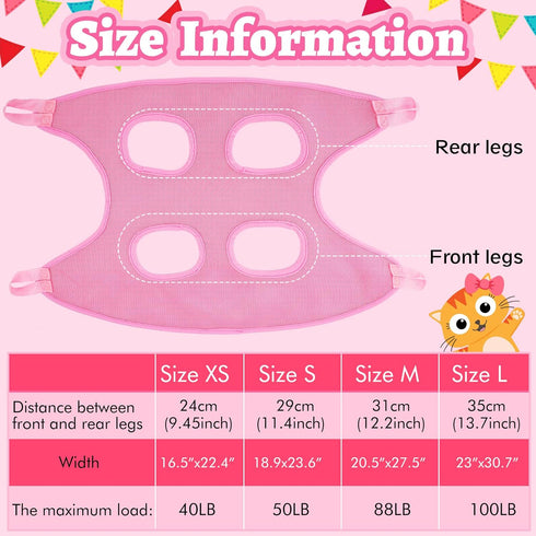 14 1 Hammock Trimming Trimming Ferraycle in Pet Grooming for Dogs Cats, Dog Grooming Sling, Cat Nail Kit, Restraint Bag