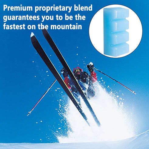 Snowboard and Ski Wax - 1.3 LB Universal Snow Block Wax for Ski and Snowboard Racing Protection