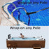 Upgrade Style Strong Pool Swim Training Leash, Swim Resistance Tether with Comfortable Waist Belt and Double Bungee Rope