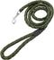 uxcell Dog Pet Leash Rope, Nylon 5 Feet Padded Handle Leash for Medium Large Dogs, Army Green