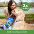 18 oz Ark Naturals Soft Brushless Toothpaste for Large Breeds, Bag, Soft-Baked Dog Dental Chew with Toothpaste Center