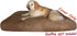 Dogbed4less External Pet Bed Cover with Zipper Liner, Extra Large Dog, 55"X37"x4", Brown - Replacement Cover Only