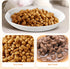 Ceramic Cat Food Plates, Cat Wet Food Bowls/Whisker Fatigue Cat Dishes & Shallow Bowls for Kittens and Small Animals