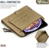 WYNEX Tactical Folding Admin Pouch, Molle Tool Bag of Laser-Cut Design, Utility Organizer EDC Medical Bag Modular