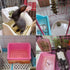 kathson Rabbit Litter Box Trainer Small Animal Potty Corner Toilet with Drawer Pet Cage Pan Litter Bedding Box