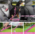 Tactical Heavy Duty Dog Leash, 4-6FT Shock Absorbing Bungee with 2 Padded Handles for Medium Large Dogs, Pink