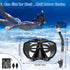 HiiPeak Snorkeling Gear for Adults, Dry Snorkel Set with Panoramic Wide View Diving Scuba Mask and Nose Cover