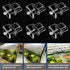 6 pcs Aquarium Lid Clips, Rimless Fish Tank Top Cover Support Holder