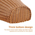 Woven Plastic Bike Baskets, Front D-Shaped Bicycle Basket with 2 Adjustable Leather Straps