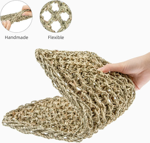 Niteangel Bearded Dragon Hammock, Rectangle 16'' x 8'', Reptile Lounger for Chameleon, Lizards, Snakes, Iguana,