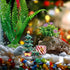 Christmas Aquarium Decoration Set - Miniature Resin Ornaments for Fish Tank Supplies and Table Decor