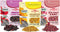 Exotic Nutrition Flower Treat 3 Pack - Healthy Assortment of Hibiscus, Calendula, Rose for Squirrels, Guinea Pigs,