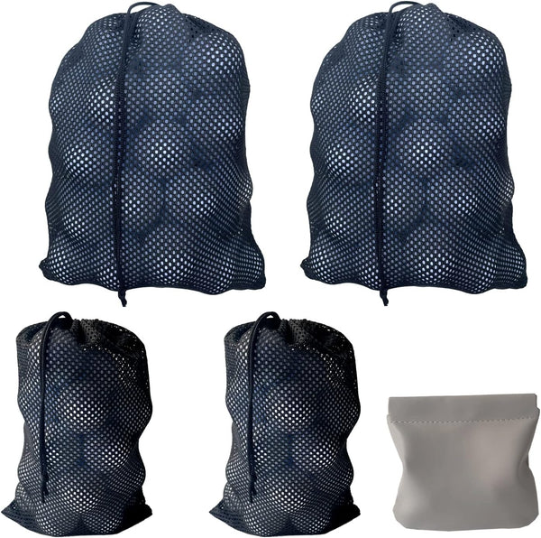 Golf Tee Pouch Bag | Zipper Golf Ball Bag & Accessory Pouch for Men