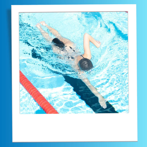 Sporti Pull Buoy for Beginners, Women & Men, 5-Layer EVA Leg Float, Pool Training Aid