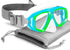 OMGear Kids Swim Goggles with Nose Cover, Fabric Strap Dive Snorkel Mask for Children (4-16)