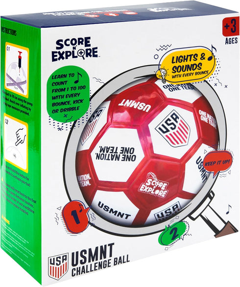Score N' Explore Interactive Sound Ball, Light Up, Sound, and Counting Ball for Skills Training