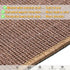 Cat Scratching Mat, 23.6 x 15.7inch Sisal Cat Scratchers for Indoor Cats, Horizontal Scratcher (Dark Brown)