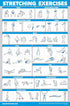 Palace Learning 3 Pack Workout Charts: Bodyweight Workouts, Stretching Exercises, Sliding Bench