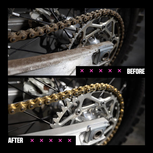 16.9 oz Muc-Off Motorcycle Chain Cleaner, fl - Chain and Degreaser Spray for Cleaning - for On and Off-Road