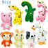 Kyatico 30 Pcs Dog Squeaky Toys, Cute Plush Small Dog Toys with Squeakers,Interactive Puppy Chew Toys for Small Medium