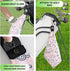 Magnetic Golf Towel with Clip for Men & Women - Fun Doodle Sketch Pattern Waffle Weave Microfiber Golf Towel