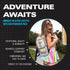 Sojourner Hydration Pack - Water Backpack with 2L Hydration Bladder for Hiking and Festivals