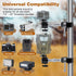 HappyAlley 2pcs T Post Trail Camera Holders, Trail Camera Mounting Bracket, Adjustable Trailcam Holder for Hunting