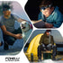 Foxelli Rechargeable LED Headlamp, Ultralight, Waterproof, USB Rechargeable with Red Light for Running, Camping, Hiking
