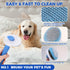 9 Set PAWCHIE Bath Grooming Kit for Pets, PCS Hair Brush with Towel,Washing Gloves,Bath Brush and Adjustable Handle
