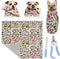 Cat Grooming Wrap & Dog Restraint Bag with Pet Nail Clippers Kit,