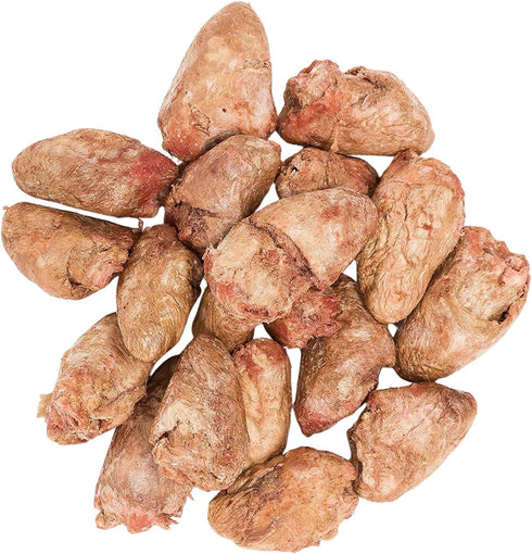 hotspot pets Freeze Dried Chicken Hearts for Cats & Dogs - 1LB