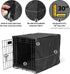 MidWest Homes for Pets Medium Dog Crate Cover, Black Polyester, Fits Most 30-inch Crates