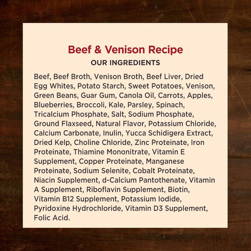 Wellness 12.5 Oz Natural Wet Grain Beef & Venison Free Canned Dog Food (12 Pack)