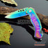 KCCEDGE BEST CUTLERY SOURCE EDC Pocket Knife, Razor Sharp Edge Drop Point Blade, Camping Gear