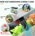 2 hygger Aquarium Glass Cleaner, Magnetic Fish Tank Cleaner Brush with Aquarium Alg-ae Scrapers Floating Strong