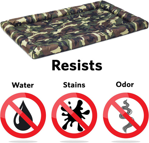 MidWest Homes for Pets Maxx Dog Bed for Metal Crates, 48-Inch, Camouflage