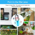 TAISHAN 3W Mini Aquarium Algae Removal Light with Timer, Waterproof Green Clear Light for Fish Tank, Pond & Pool