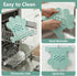 IRRESTRICO Dog Lick Mat with Suction Cups, Slow Feeder & Enrichment Mat for Dogs & Cats, Silicone Feeding Mat for Wet