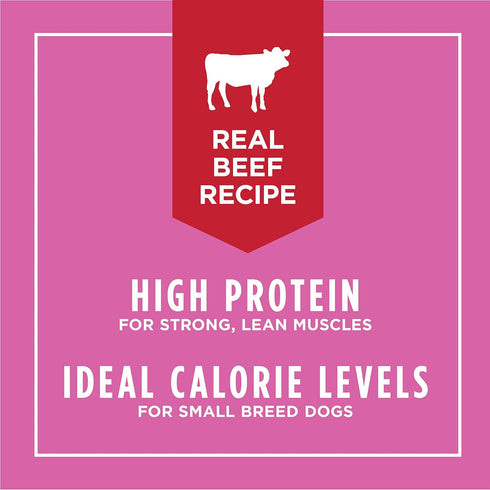 Instinct Original Small Breed Grain Free Real Beef Recipe Natural Wet Canned Dog Food, 5.5 oz. Cans (Case of 12)