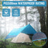VILLEY Portable Camping Tarps for Tents - Waterproof Hammock Rain Fly, Easy Set Up Canopy for Outdoor Activities
