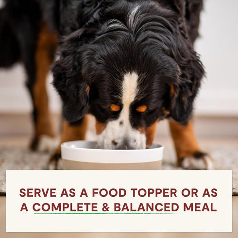 95% 13.5oz Open Farm, RawMix Freeze Dried Raw Morsels, Dog Food Topper & Mixer, High Protein & Bone Broth Infused