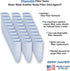 Disposable Filter Sock Replacement Elements for 4” Flange Assemblies (30 Pack)